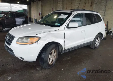 2008 Hyundai Santa Fe Gls z USA, uszkodzony, nr VIN 5NMSG73D18H228192